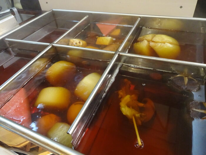 素材のおいしさを活かしたおでん🍢
