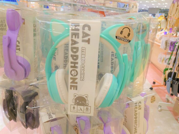 かわいい“ネコミミヘッドフォン”🎈