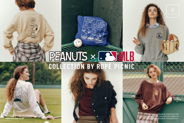 PEANUTS×MLB COLLECTION BY ROPÉ PICNIC🥜⚾