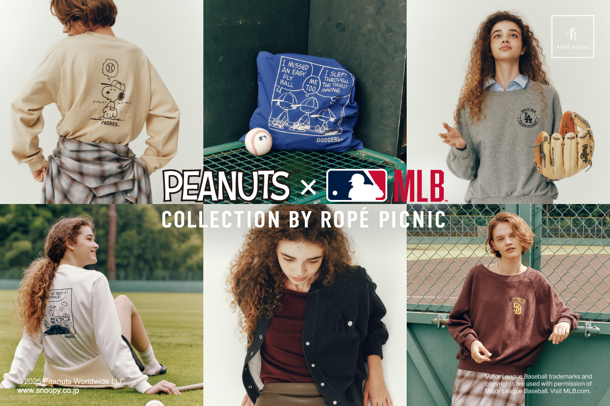 PEANUTS×MLB COLLECTION BY ROPÉ PICNIC🥜⚾