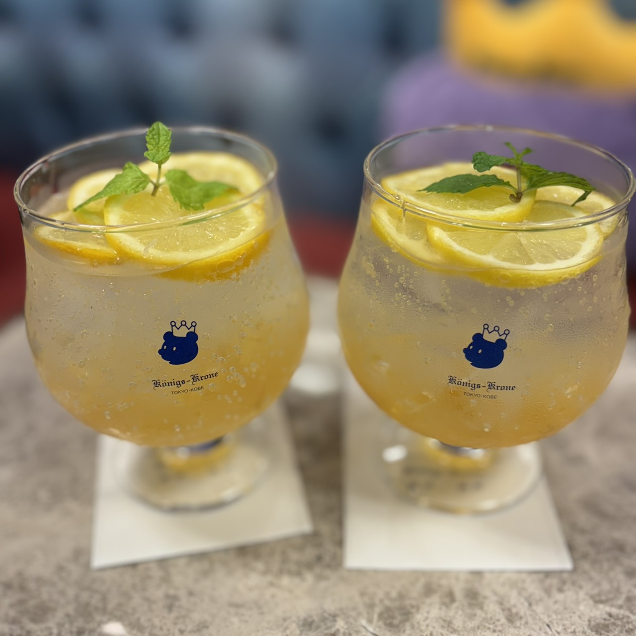 はちみつレモネードスカッシュ🍋