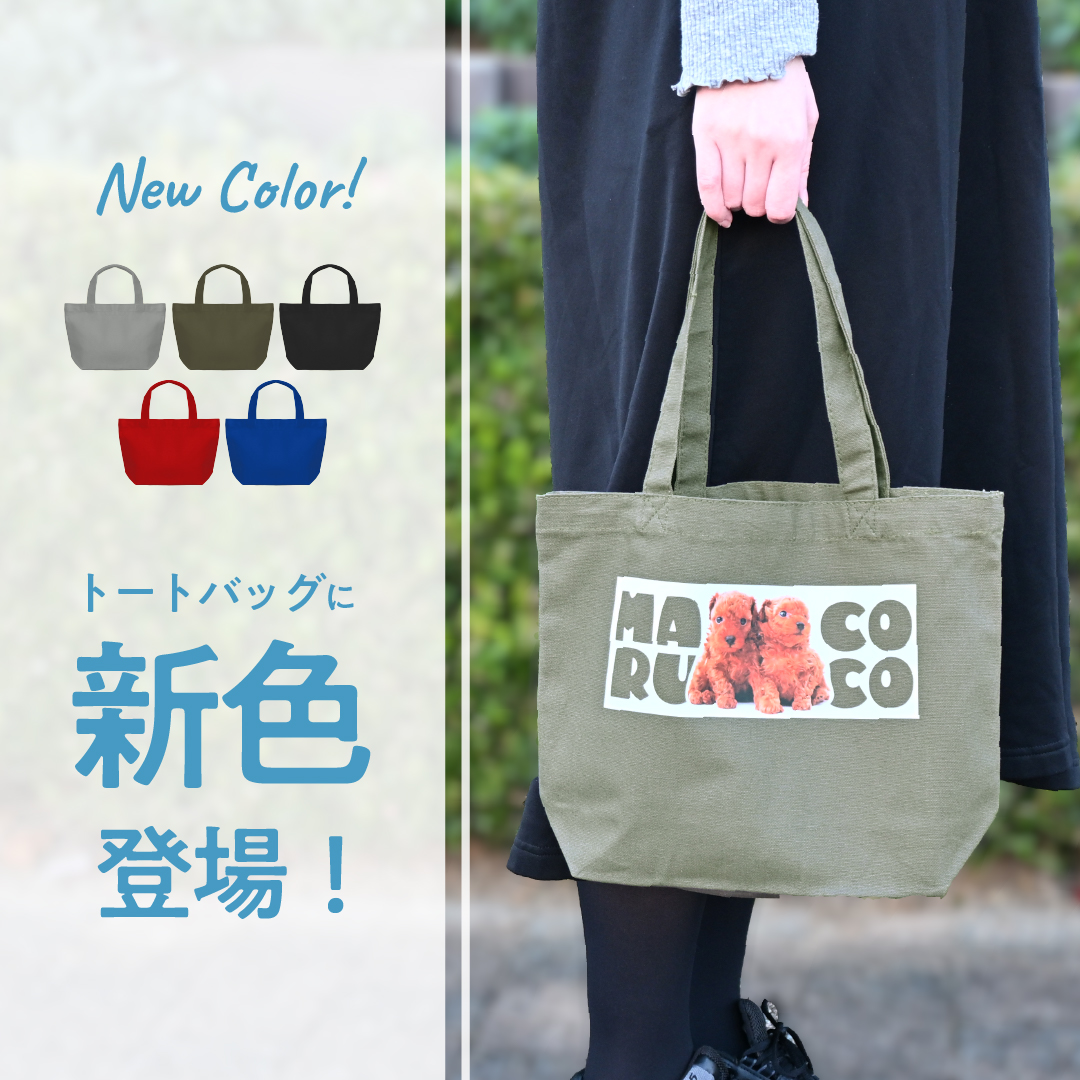 トートバッグに新色登場！👜