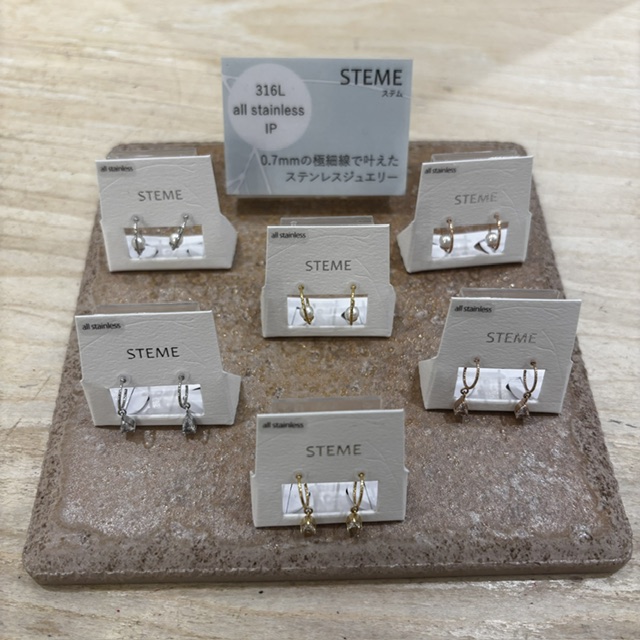 新作オールステンレスピアス入荷しました✨